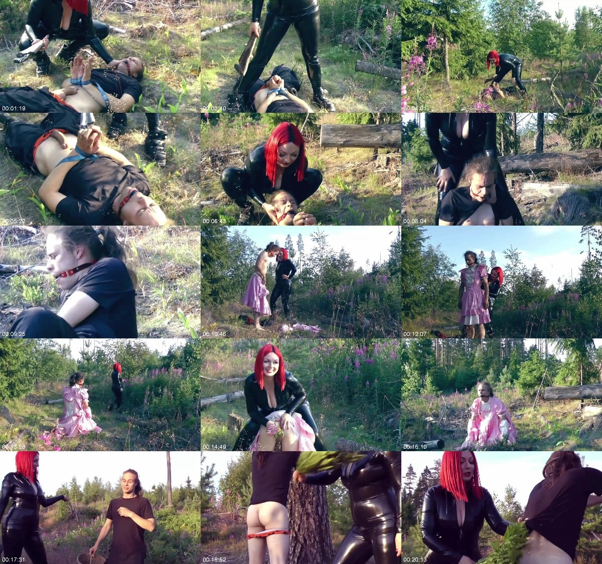 My Sex Therapy - She attacked a man in the forest ordered him to jerk off and then made him a sissy slut 6