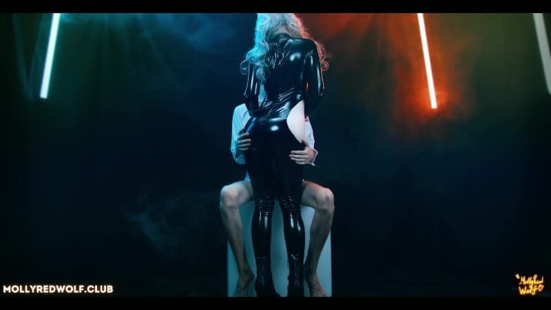 Neko Mistress Lets Femboy Cum inside her - Femdom, Amazon, Solek - MollyRedWolf 3