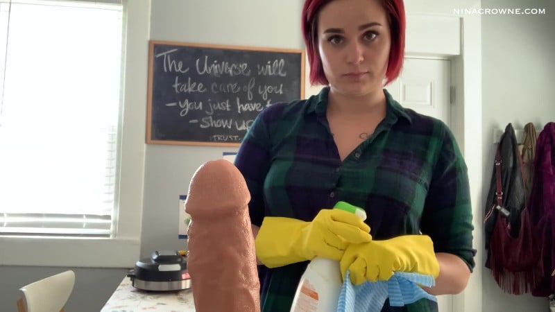 Nina Crowne - A Very Clean Gloved Handjob 1
