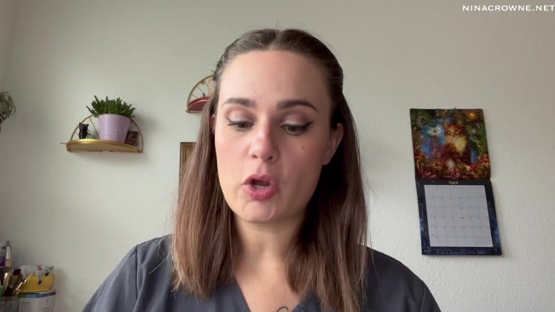 Nina Crowne - Dentist Teases You with Surgical Gloves 2