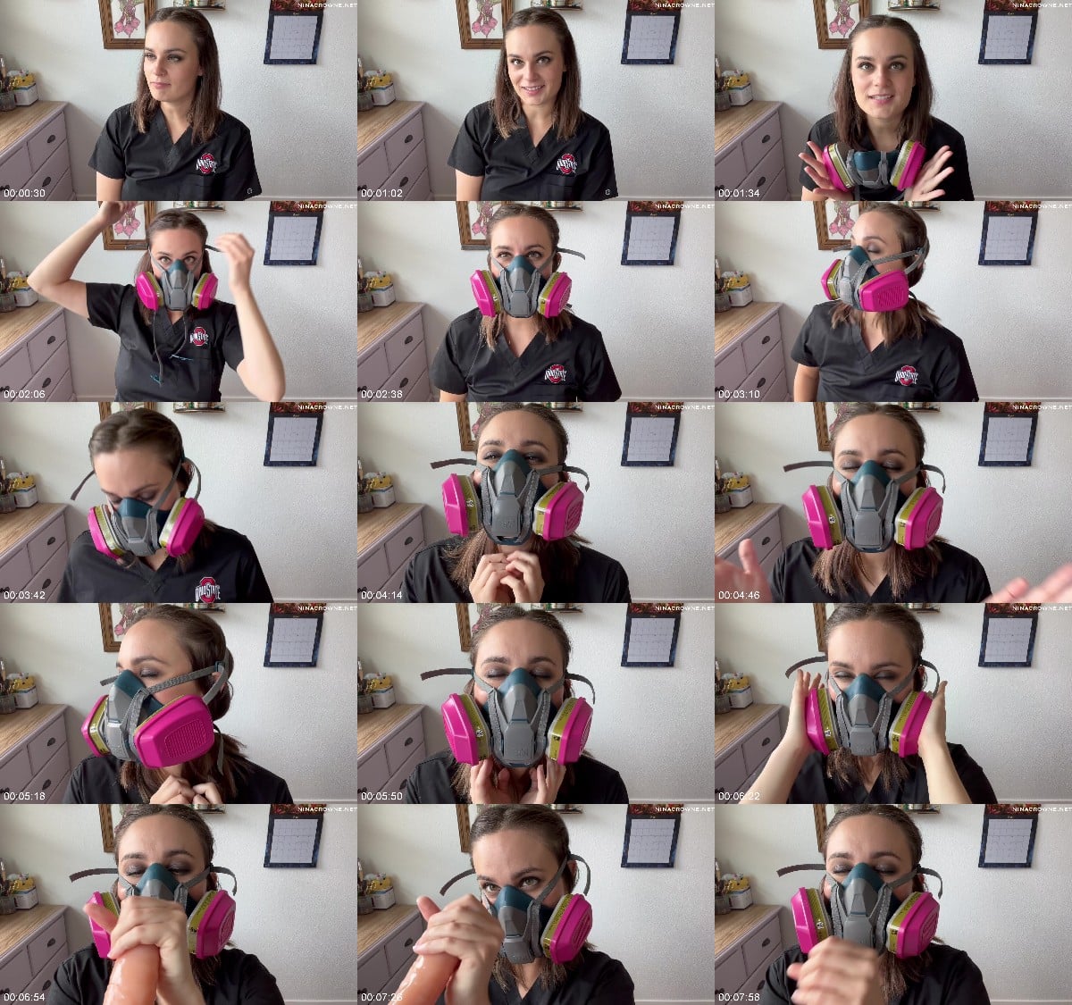 Nina Crowne - Doctor GF Brings Home New PPE Mask 6