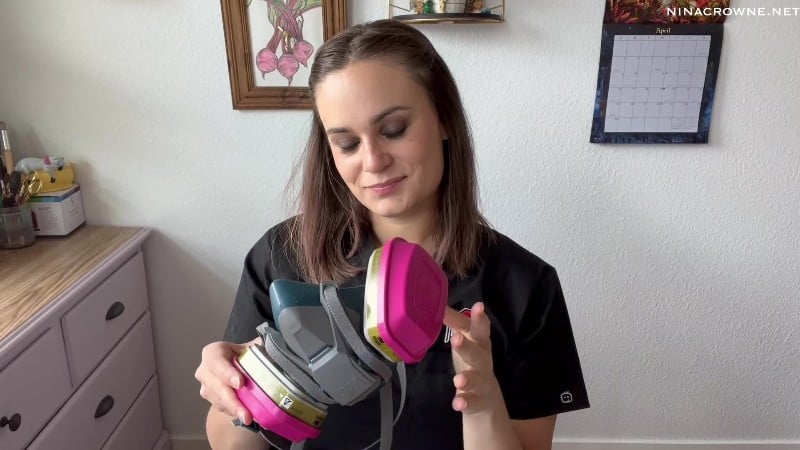 Nina Crowne - Doctor GF Brings Home New PPE Mask 10