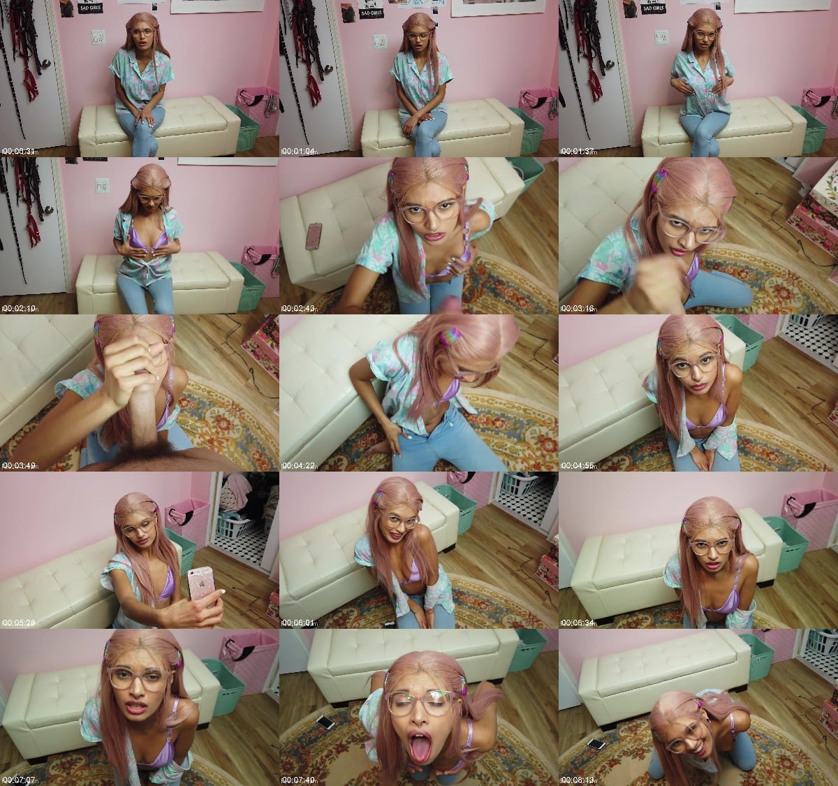 PeachxCream - POV Girlfriend Finds Your Porn FACIAL 6