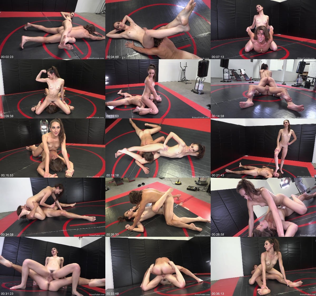 Primals Sex Fights - Sexual Domination Match - EXTENDED Aubree vs Joshua 6