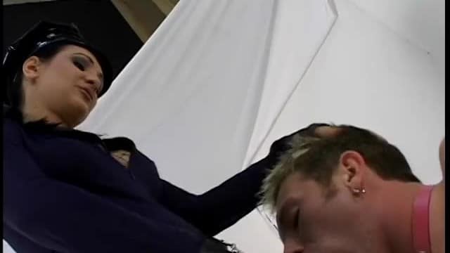 Project Femdom - Domme Mistress In Bdsm Gear Fucks The Asshole Of Her Sissy Boy With Strapon 2