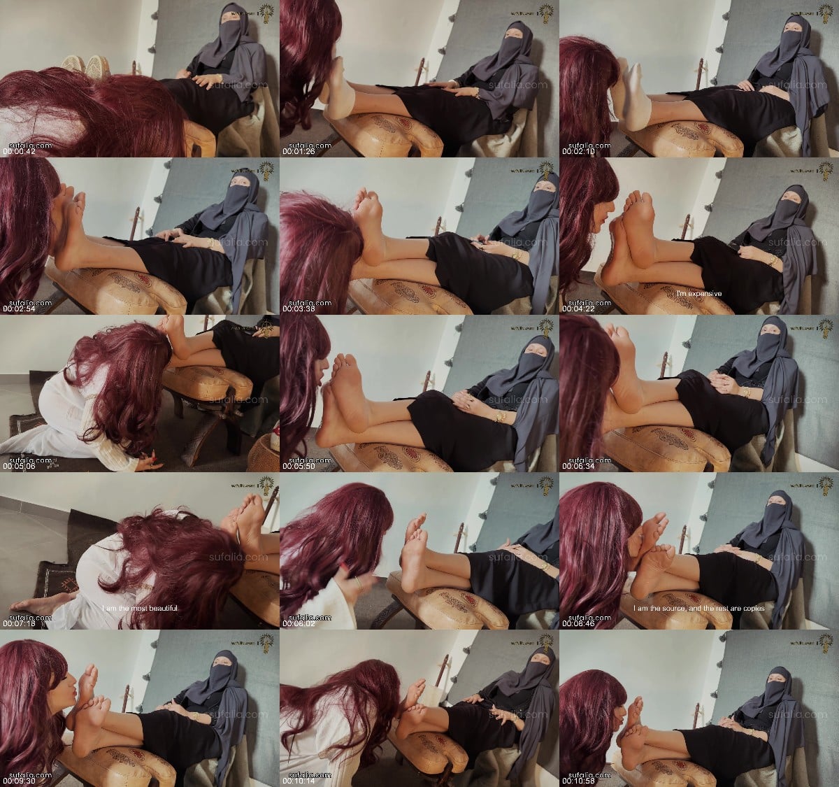 Rijlisan - Yasmin & Umama - Her First Time Underfoot 6