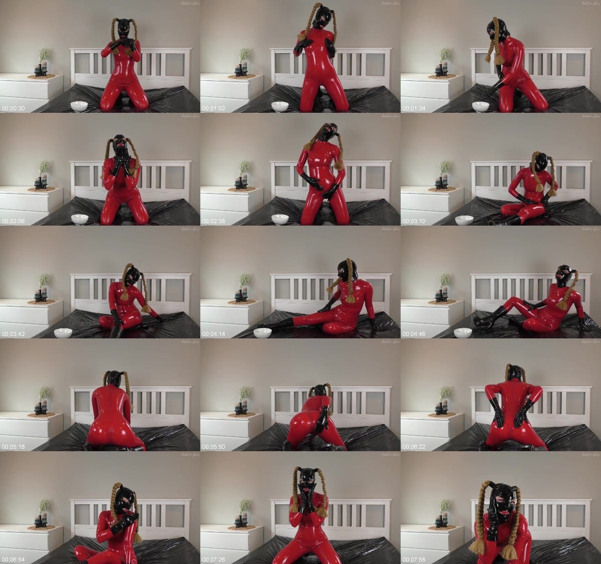 Rubber Lilou - Rubber Red Latex Asmr 6