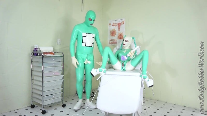 Rubber Nurse And Latex Doctor Clinic Private Time - Kinkyrubberworld 3