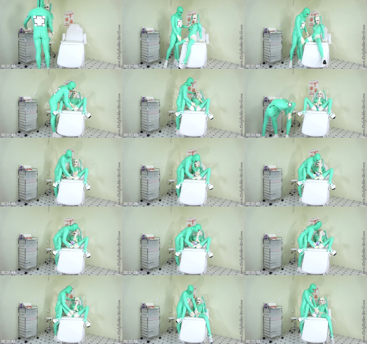 Rubber Nurse And Latex Doctor Clinic Private Time - Kinkyrubberworld 6