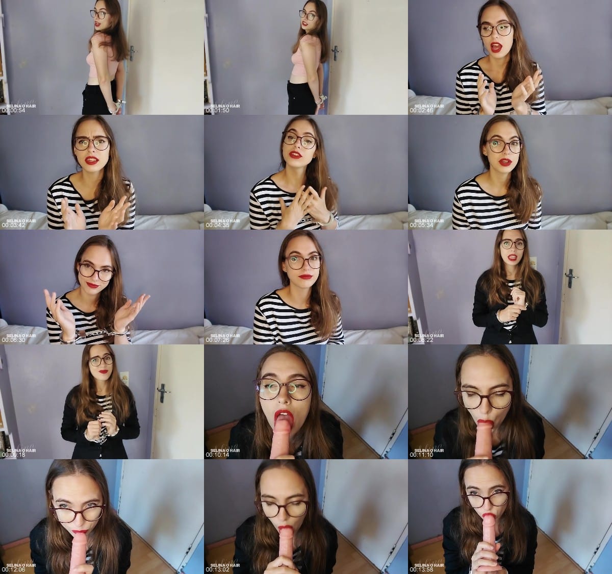 Selina O Hair - Handcuffed Blowjob Apology 6