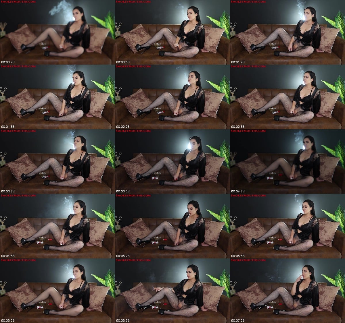 Smoking Sweet Maria Smoking 2 Marlboro Reds 100s In A Row Masturbation 6
