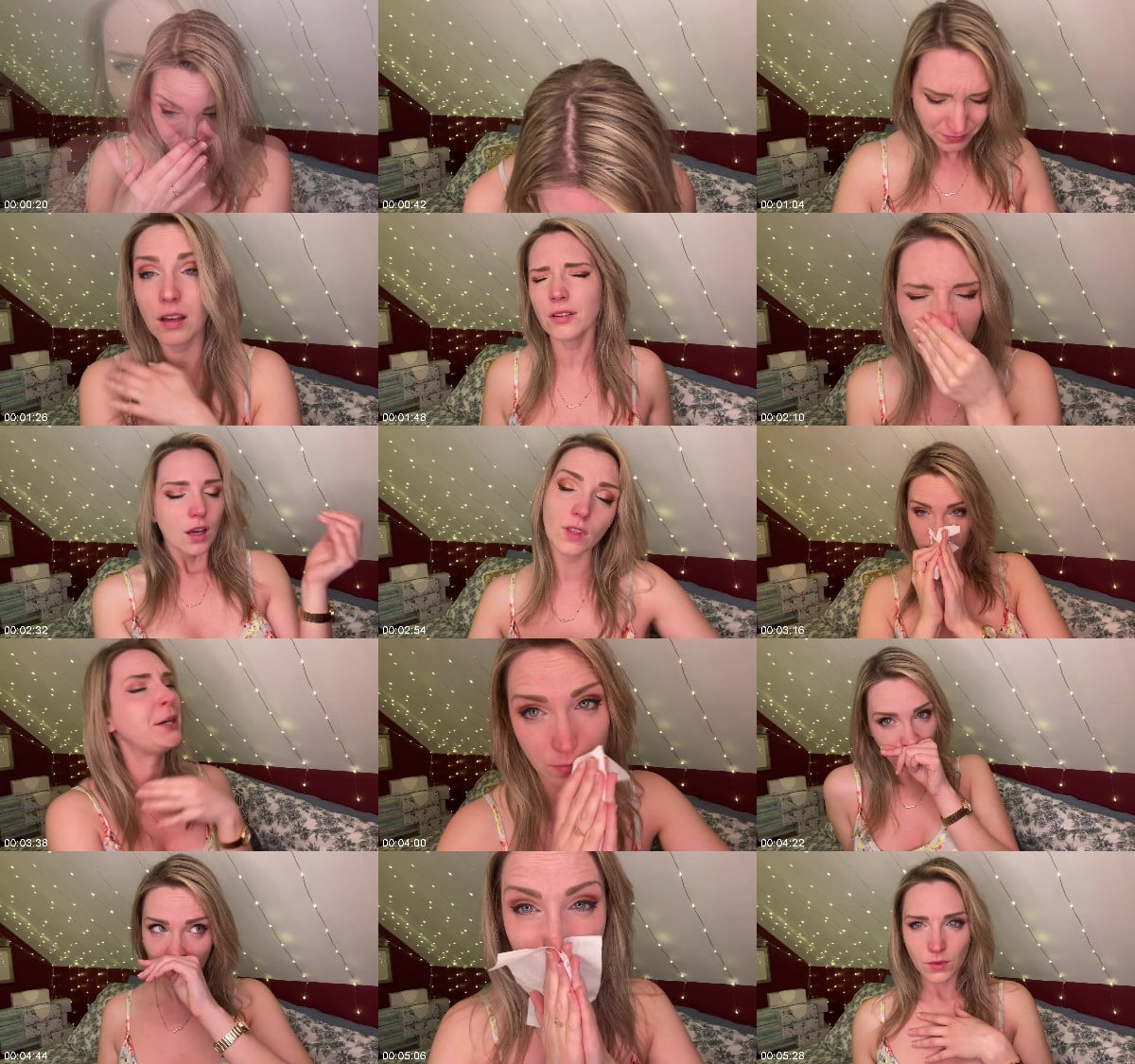 SneezeGoddess - Stifled Sneezes and Nose Blowing 6