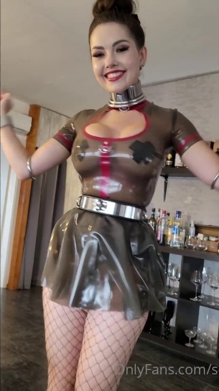Sophie Elodie - And My Latexoutfit Without Mask 2