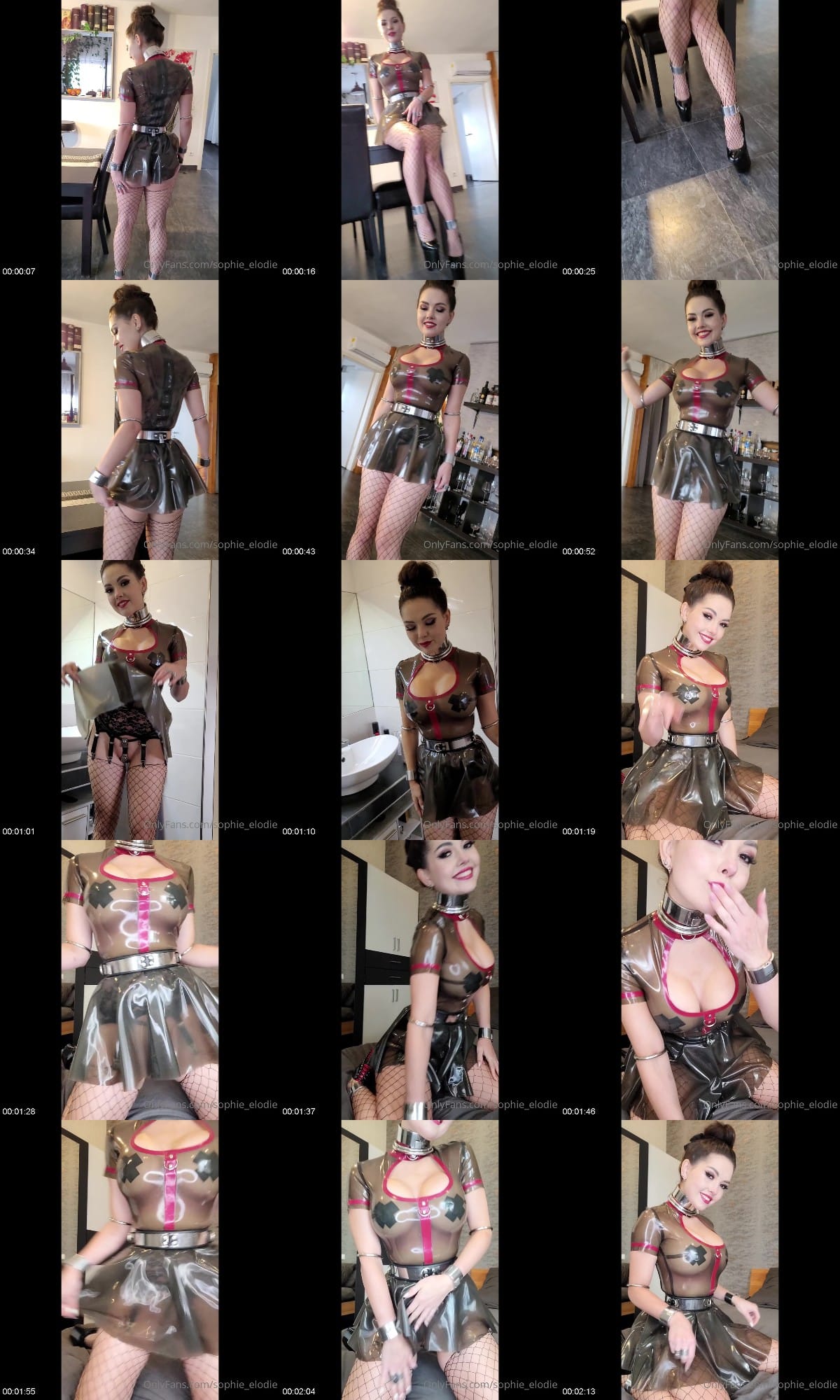 Sophie Elodie - And My Latexoutfit Without Mask 6