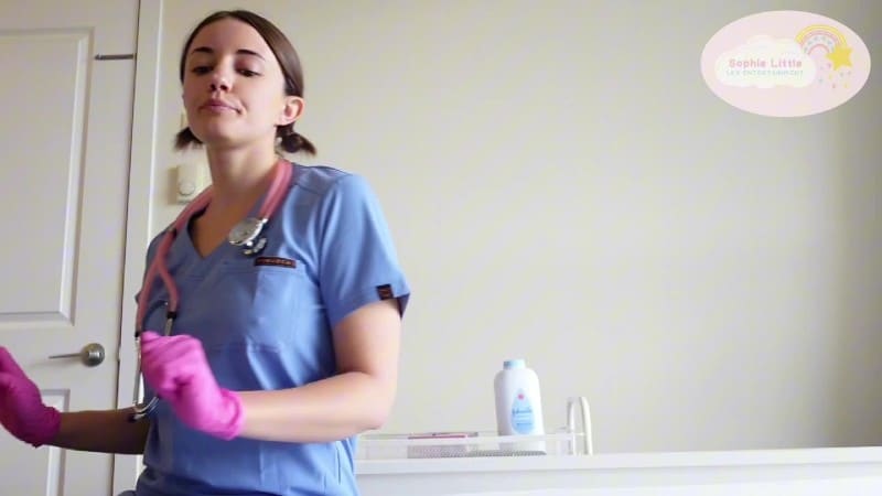 Sophie Little - Enema Humiliation Punishment By Nurse Sophie 3