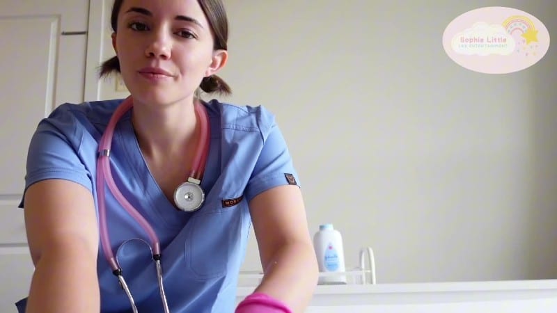 Sophie Little - Enema Humiliation Punishment By Nurse Sophie 4
