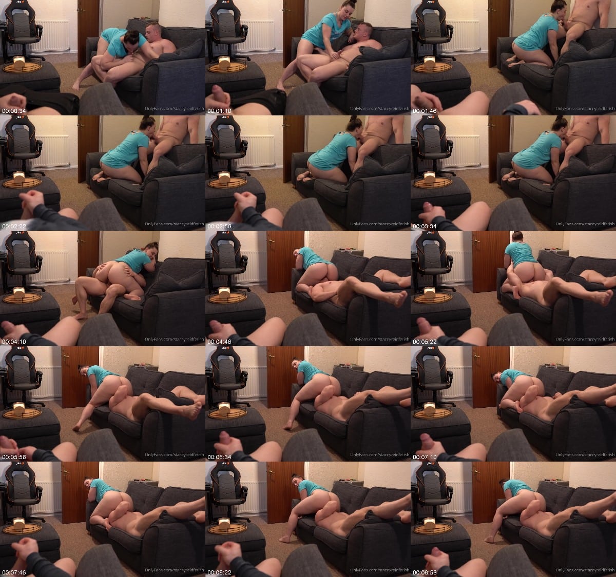 Stacey Reid Fetish - Cuckold Jerks Off While Watching Wife Get Creampied As He Cums! 6