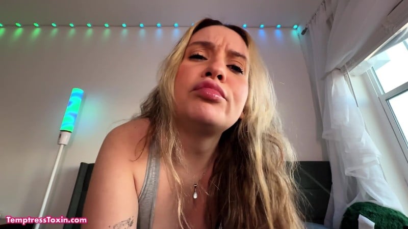 TemptressToxin - POV Spit Bucket - Tapegagged and Covered in Saliva & Snot 2