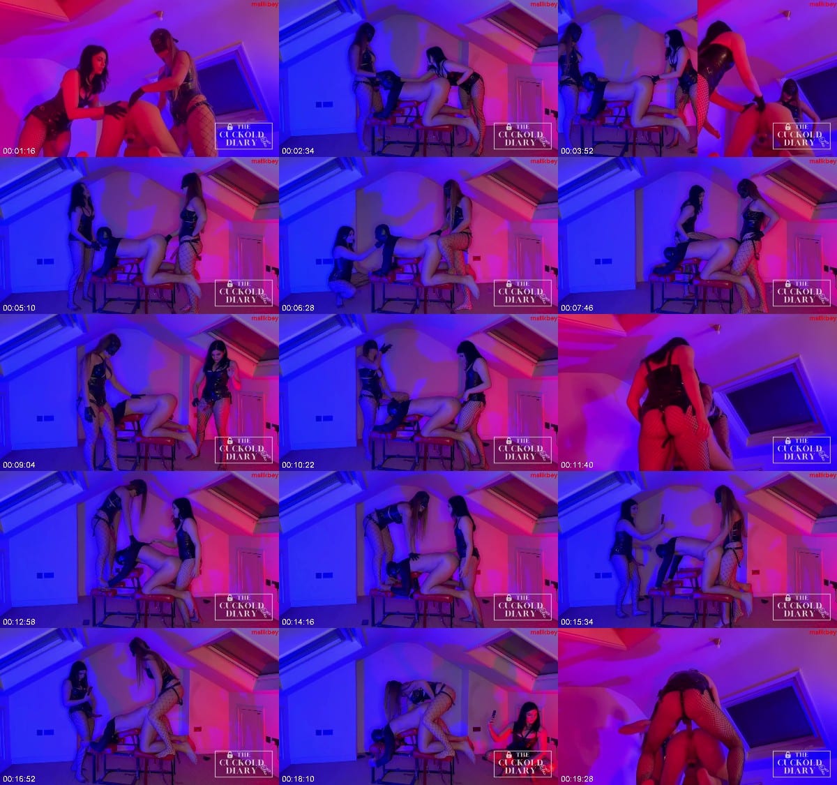 The Cuckold Diary - Double Pegging With My Hot Domme Friend 6