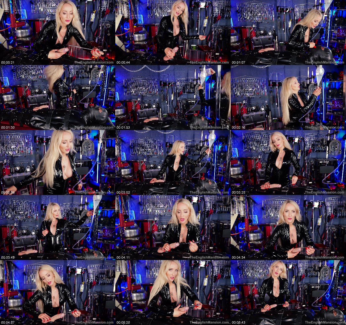 The English Mansion - Mistress Courtney - Bound And Probed Part 2 6