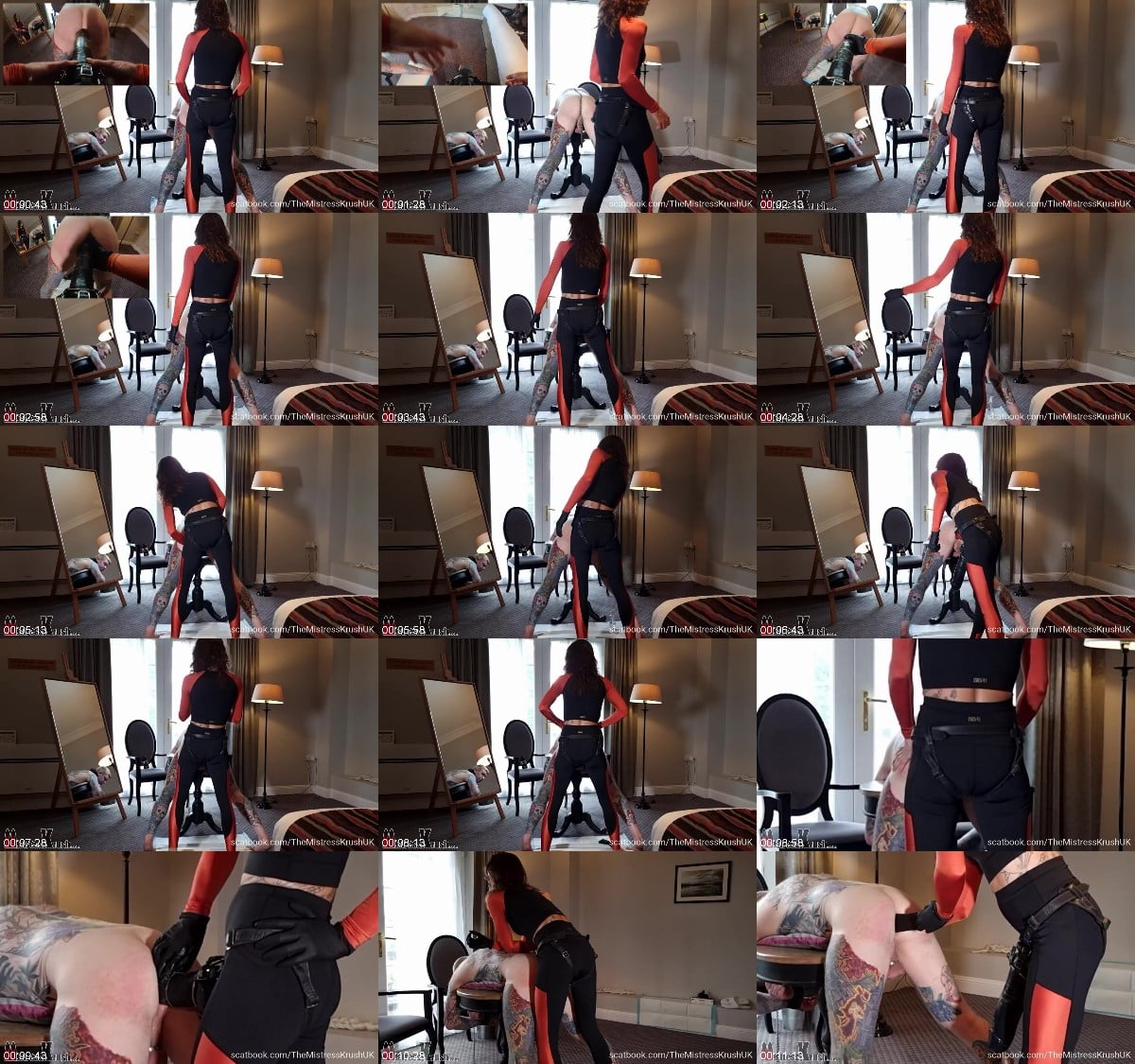 The Mistress Krush Uk - Gym Wear Fisting and Fuckery 6
