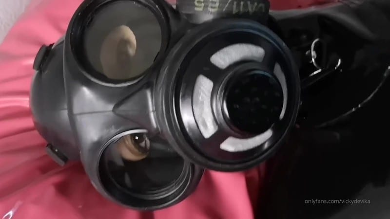 VickyDeVika - Bonus Clips - Gas Mask Galore Part 2 Of 2 1