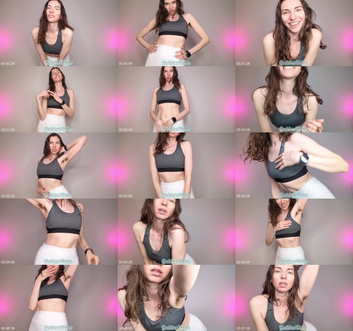 VivienVee - After the Gym Sniff My Hairy Armpits All Natural Body Worship JOI 6