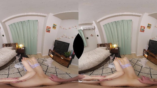 Ajvr-277 [VR] A Super Cute Voice Actress Popular For Her Moe Voice Asmr Makes An Ahe Face, Moaning, And Screams In A Crazy Voice When She Gets Fucked Hard With A Cock (8kvr) 5