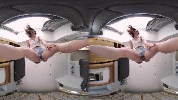 [JimmyDrawsVR] Katie Cooper - Facesitting In Wet Panties (original 8k) 2