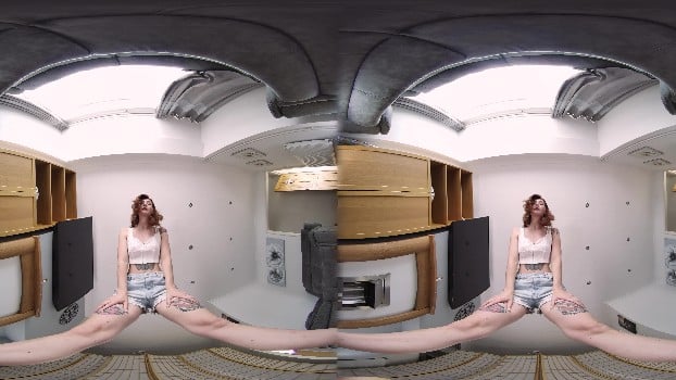 [JimmyDrawsVR] Katie Cooper - Facesitting In Wet Panties (original 8k) 1