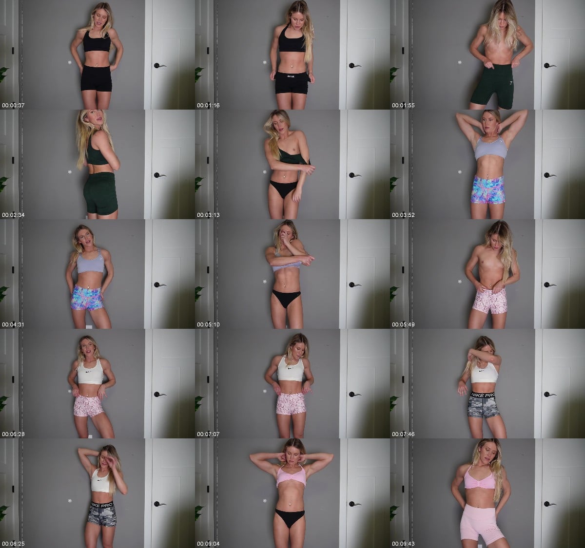keeks 3005 - NSFW - Gym Clothes Try On 6