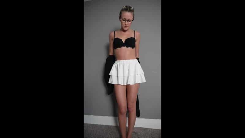 keeks 3005 - Shy Girl Strips and Close Up Body Tour 4