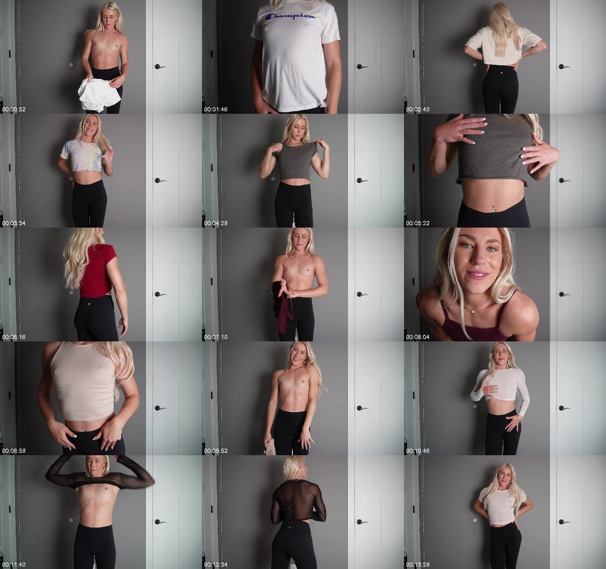 keeks 3005 - Trying On Different Tops For You 6