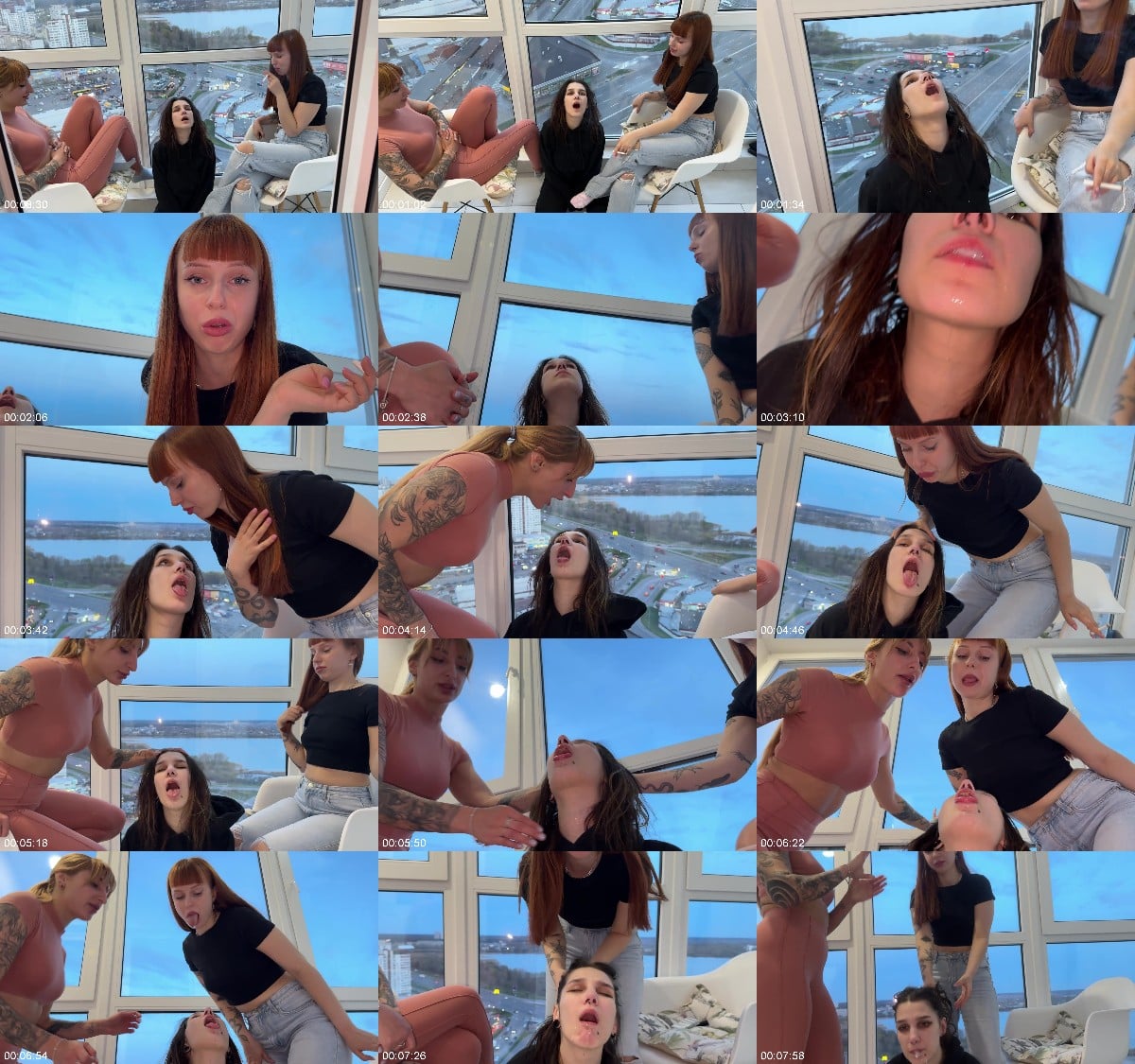 ppfemdom - Mistresses Spit In Slave Girl's Mouth, and She Spits In You - Spitting Hierarchy Lezdom 6