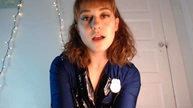 saradoesscience - Sexy Officer Humiliation JOI 20
