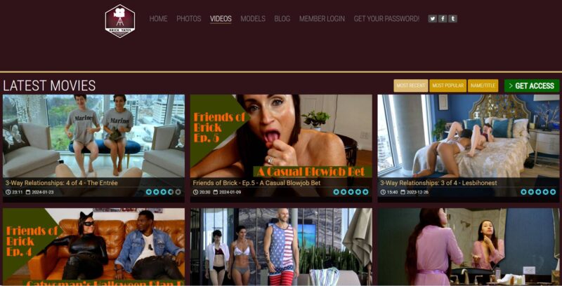 BrickYates.com Leaked Siterip K2S [276 Videos / 483.08 GB] 1