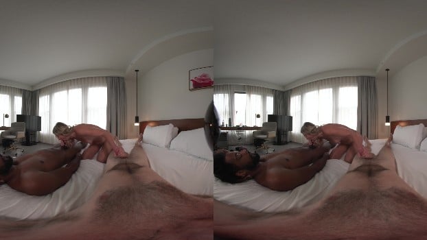 [BlondeFoxSilverFoxVR] Blonde's First Bbc (original 8k 30 Fps) 1