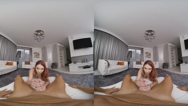 [Only 3x Vr] Leya Desantis - Hot Redhead Leya Desantis Gets Her Pink Pussy Fucked (2025-07-25) (3840x1920) 4