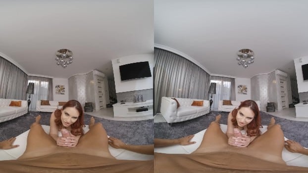 [Only 3x Vr] Leya Desantis - Hot Redhead Leya Desantis Gets Her Pink Pussy Fucked (2025-07-25) (3840x1920) 1
