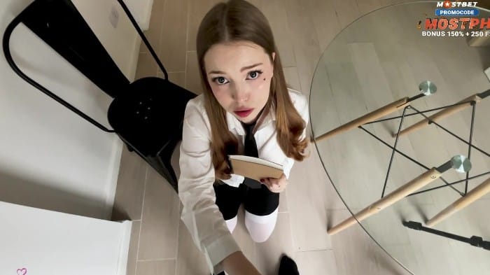 [Pornhub] Jenny Kitty - Stupid Student Not Ready For The Test But Ready To Fuck - 1080p 2