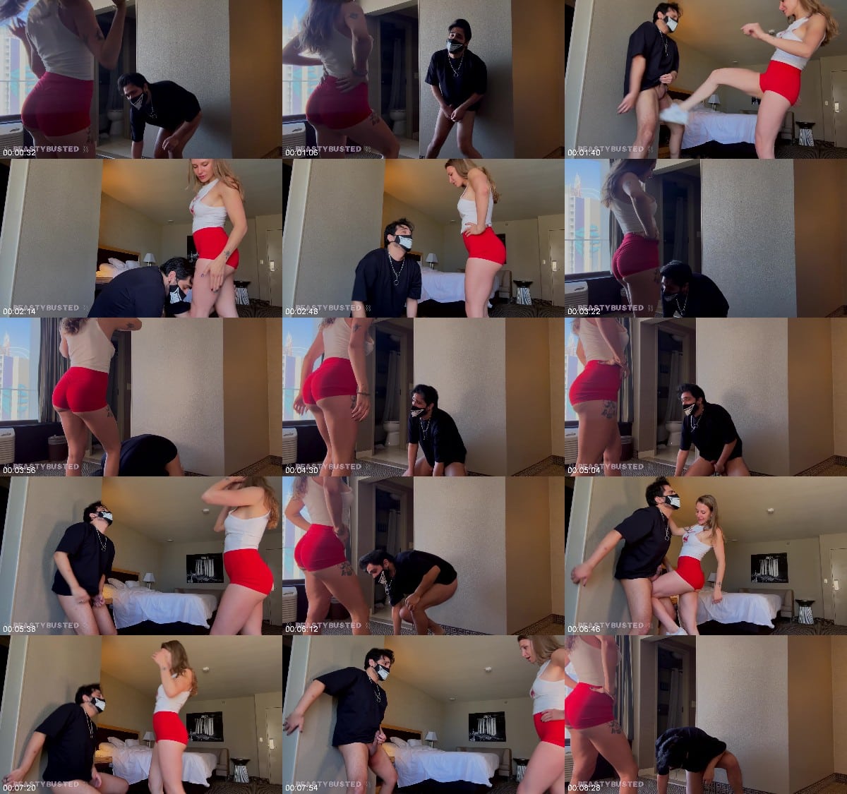 Beastybusted - Fit Ferocious Ballbuster Audrey Pops Your Nuts Casual Ballbusting CBT 6