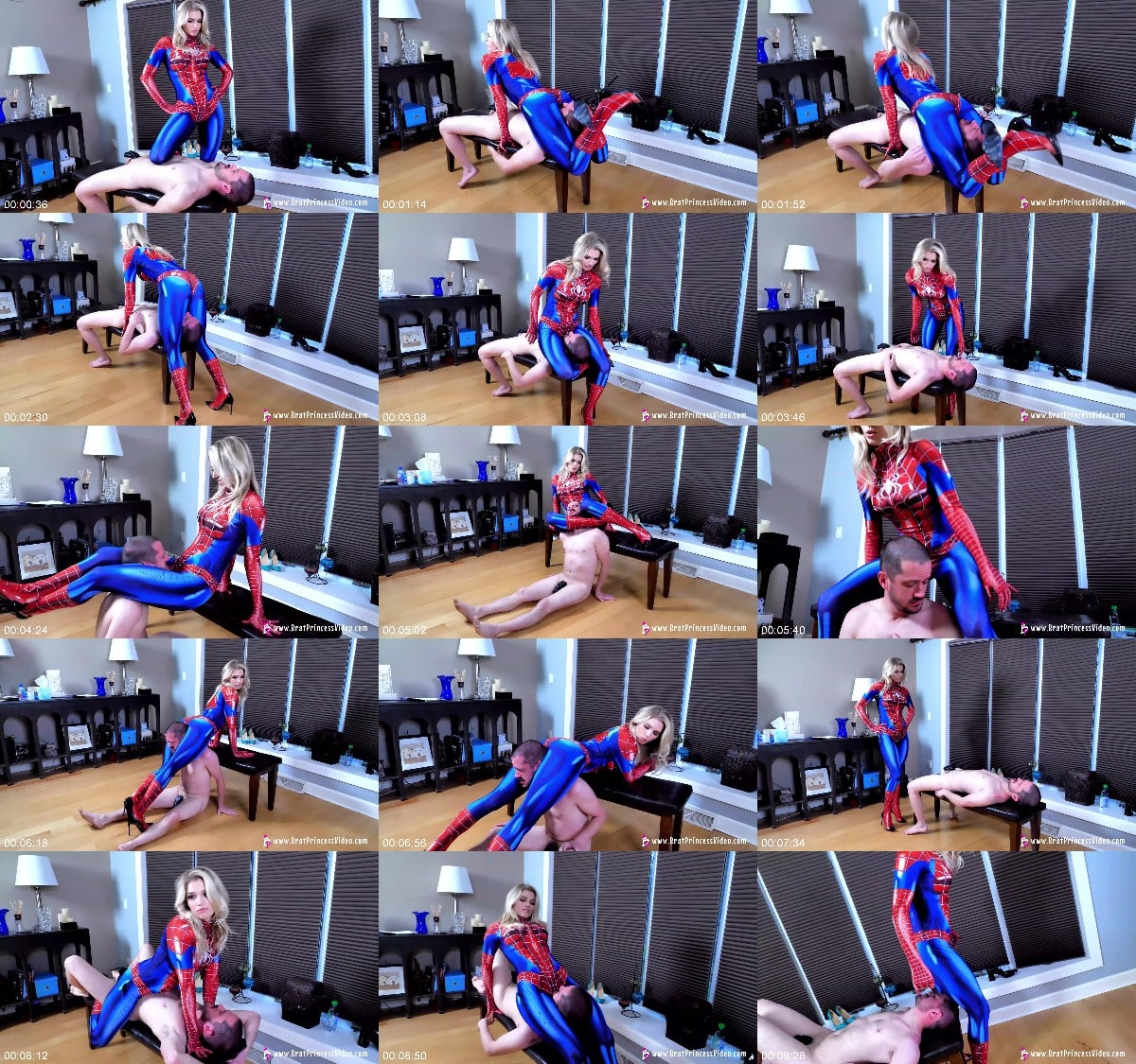 Brat Princess 2 - Spidey Amber - Leg Scissors Innocent Citizen for Training 6