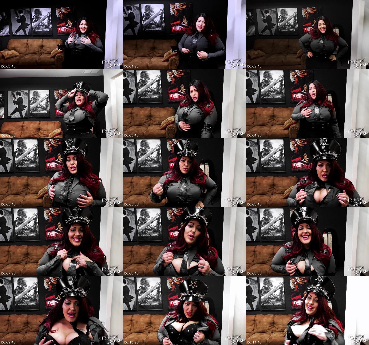 Cinnamon Anarchy - General Anarchy Gives JOI To Her Soldiers 6