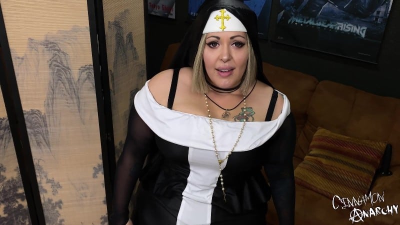 Cinnamon Anarchy - Nun JOI Raceplay 4