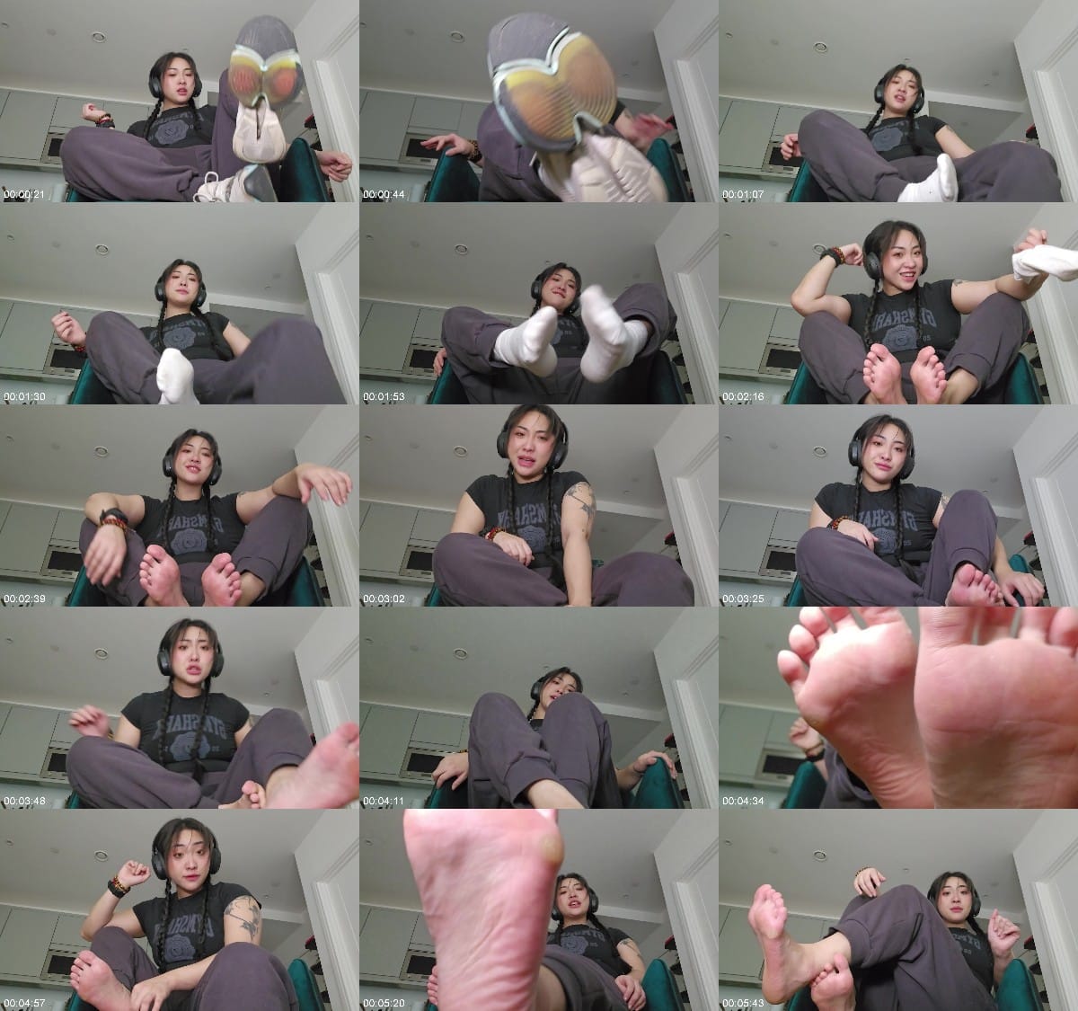 ClaudiaHon - Foot bitch for bratty gym girl 6