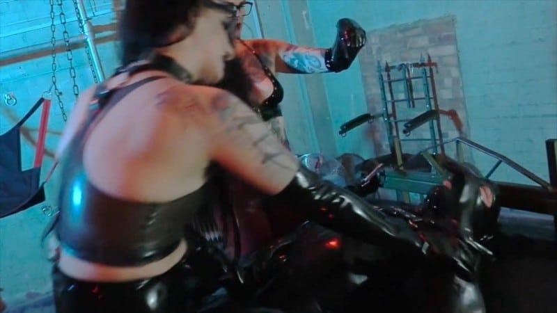 Cybill Troy FemDom Anti-Sex League - Extreme Rubber Oxygen Deprivation Cybill Troy & Melisande Sin 5