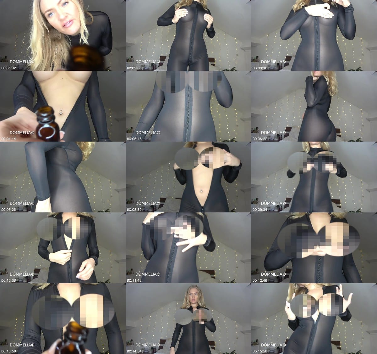 Dommelia - Zipper Tease And DENIAL 6