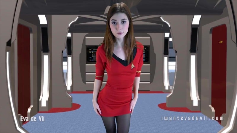 Eva De Vil - USS Eva Galactic Domination 2