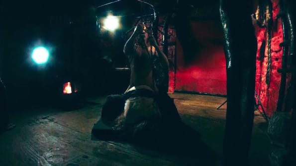 FFeZine School-Girl Uniform Slut Training Block and Tackle 3