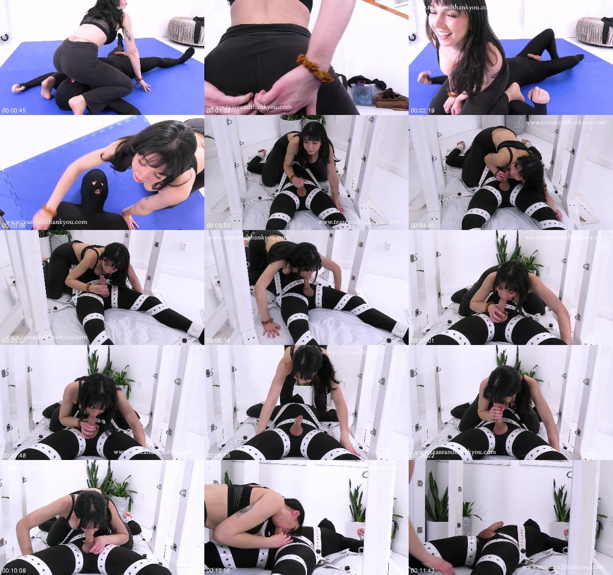 Femdom Marisol Price - Gym Slave Blowjob Test 6